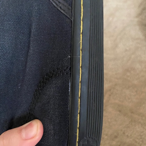 Size 8 Doc Marten's Canvas Boots - Picture 4 of 6